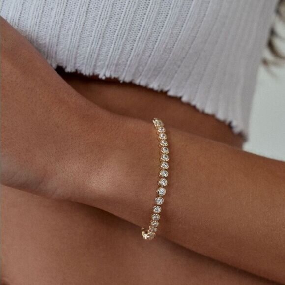 Tennis Bracelet N1390 - Picture 2 of 7